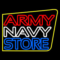 Army Navy Store Neonskylt