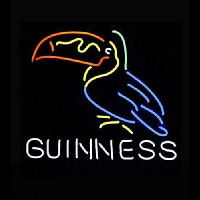 Art GUINNESS TOUCAN Neonskylt