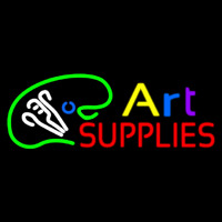 Art Supplies With Logo Neonskylt