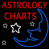 Astrology Charts Neonskylt