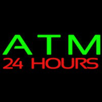 Atm 24 Hours Neonskylt