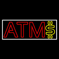 Atm With Dollar Symbol 1 Neonskylt