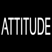 Attitude Neonskylt