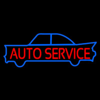 Auto Service Neonskylt