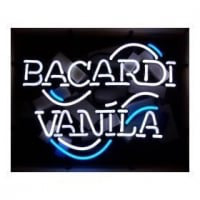 BACARDI VANILA LOGO Neonskylt