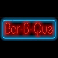 BAR-B-QUE Neonskylt
