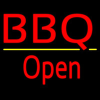 BBQ Open Neonskylt