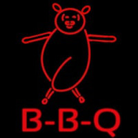 BBQ Pig Neonskylt