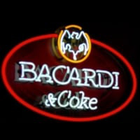 Bacardi And Coke Neon Sign Neonskylt
