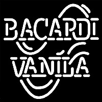 Bacardi Vanila Rum Sign Neonskylt