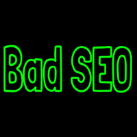 Bad Seo Neonskylt