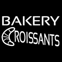 Bakery Croissants Neonskylt