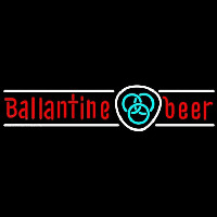 Ballantine Blue Logo Beer Sign Neonskylt
