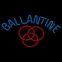 Ballantine Red Logo Beer Neonskylt