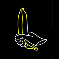 Banana In Hand Neonskylt