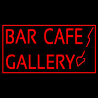 Bar Cafe Gallery Neonskylt