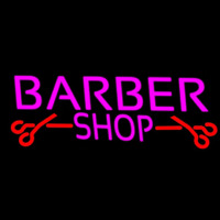 Barber Shop With Scissor Neonskylt