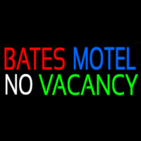 Bates Motel No Vacancy Neonskylt