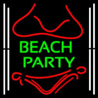 Beach Party 1 Neonskylt