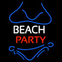 Beach Party Neonskylt