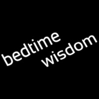 Bedtime Wisdom Neonskylt