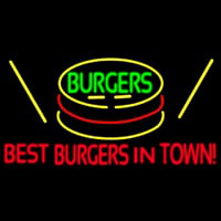 Best Burgers Intown Neonskylt