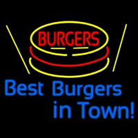 Best Burgers Intown Neonskylt