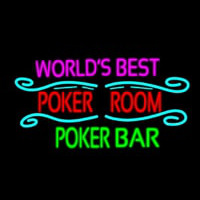 Best Poker Room Liquor Bar Beer Neonskylt
