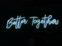 Better Together Neonskylt