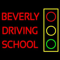 Beverly Driving School Neonskylt
