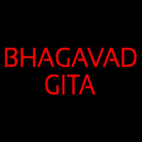 Bhagavad Gita Neonskylt