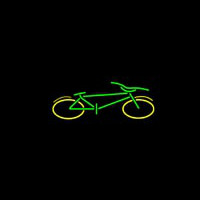 Bicycle Logo Neonskylt