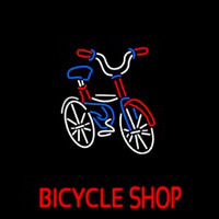 Bicycle Shop Logo Neonskylt