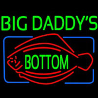 Big Daddys Bottom Neonskylt