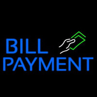 Bill Payment Neonskylt