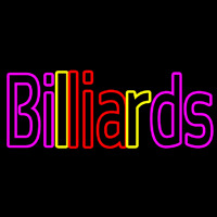 Billiards 2 Neonskylt
