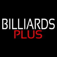 Billiards Plus 2 Neonskylt