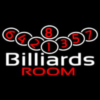 Billiards Room 1 Neonskylt
