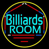 Billiards Room 3 Neonskylt