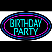 Birthday Party Neonskylt