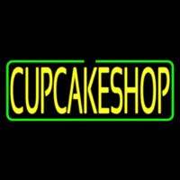 Block Cupcake Shop Neonskylt