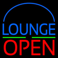 Block Lounge Open 1 Neonskylt