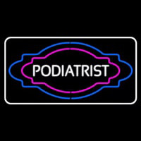 Block Podiatrist Neonskylt