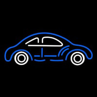 Blue And White Car Logo Neonskylt