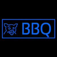 Blue Bbq Neonskylt