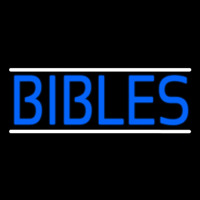 Blue Bibles Neonskylt