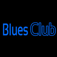 Blue Blues Club Neonskylt