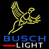 Blue Busch Light Pheasant Beer Sign Neonskylt