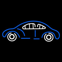 Blue Car Logo Neonskylt