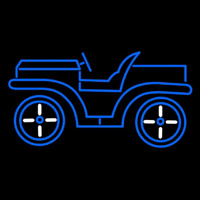 Blue Car Logo Neonskylt
